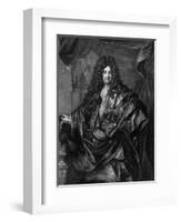 Philippe Marquis Dangeau-Hyacinthe Rigaud-Framed Art Print