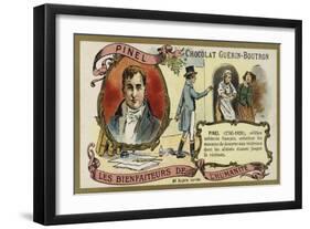 Philippe Pinel, French Physician-null-Framed Giclee Print