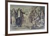 Philippe Pinel Releasing Lunatics from Their Chains at the Bicetre Asylum in Paris in 1793-Charles Louis Lucien Muller-Framed Giclee Print