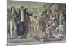 Philippe Pinel Releasing Lunatics from Their Chains at the Bicetre Asylum in Paris in 1793-Charles Louis Lucien Muller-Mounted Giclee Print