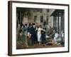 Philippe Pinel Releasing Lunatics from Their Chains at the Salpetriere Asylum in Paris in 1795-Tony Robert-fleury-Framed Giclee Print