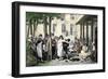 Philippe Pinel Releasing Mental Patients at La Salpetriere from their Bonds, 1796-null-Framed Giclee Print