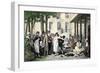 Philippe Pinel Releasing Mental Patients at La Salpetriere from their Bonds, 1796-null-Framed Giclee Print