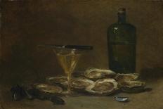 Still Life with Oysters, 1875-1877-Philippe Rousseau-Framed Stretched Canvas