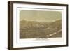 Philippi, West Virginia - Panoramic Map-Lantern Press-Framed Art Print