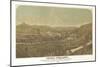 Philippi, West Virginia - Panoramic Map-Lantern Press-Mounted Art Print