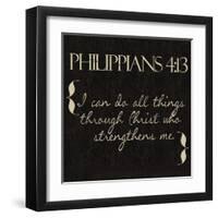 Philippians 4-13-Taylor Greene-Framed Art Print