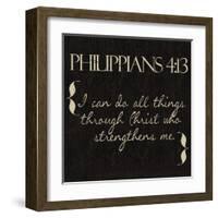 Philippians 4-13-Taylor Greene-Framed Art Print