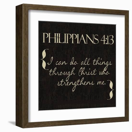 Philippians 4-13-Taylor Greene-Framed Art Print