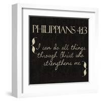 Philippians 4-13-Taylor Greene-Framed Art Print