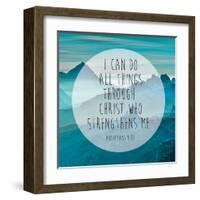 Philippians 4-13-Victoria Brown-Framed Art Print