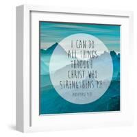 Philippians 4-13-Victoria Brown-Framed Art Print