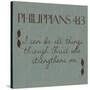 Philippians 4-13-Taylor Greene-Stretched Canvas