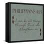 Philippians 4-13-Taylor Greene-Framed Stretched Canvas