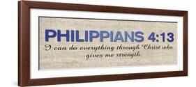 Philippians 4:13-Lauren Gibbons-Framed Art Print