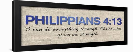 Philippians 4:13-Lauren Gibbons-Framed Art Print