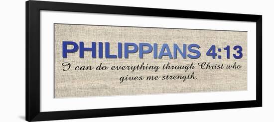 Philippians 4:13-Lauren Gibbons-Framed Art Print