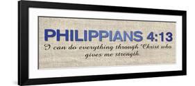 Philippians 4:13-Lauren Gibbons-Framed Art Print