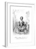 Philippine Elisabeth D'Orleans, Mademoiselle De Beaujolais-null-Framed Giclee Print