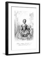 Philippine Elisabeth D'Orleans, Mademoiselle De Beaujolais-null-Framed Giclee Print