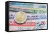 Philippine Peso-lenm-Framed Stretched Canvas