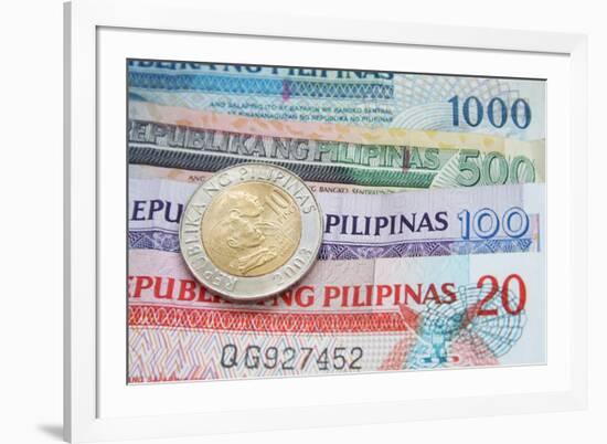 Philippine Peso-lenm-Framed Photographic Print