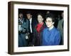 Philippine President Corazon C. Aquino, Arriving at Andrews Air Force Base, 1986-null-Framed Photo