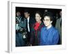 Philippine President Corazon C. Aquino, Arriving at Andrews Air Force Base, 1986-null-Framed Photo