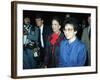 Philippine President Corazon C. Aquino, Arriving at Andrews Air Force Base, 1986-null-Framed Photo