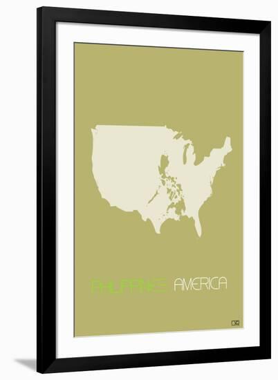 Philippines America-NaxArt-Framed Art Print