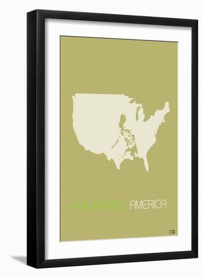 Philippines America-NaxArt-Framed Art Print