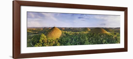 Philippines, Bohol, Chocolate Hills-Michele Falzone-Framed Photographic Print