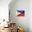 Philippines Flag-daboost-Stretched Canvas displayed on a wall