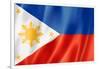 Philippines Flag-daboost-Framed Art Print