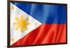 Philippines Flag-daboost-Framed Art Print