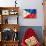 Philippines Flag-daboost-Mounted Art Print displayed on a wall