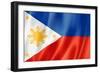 Philippines Flag-daboost-Framed Premium Giclee Print