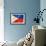 Philippines Flag-daboost-Framed Art Print displayed on a wall