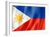 Philippines Flag-daboost-Framed Art Print