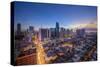 Philippines, Manila, Makati Business District, Makati Avenue and City Skyline-Michele Falzone-Stretched Canvas