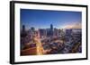 Philippines, Manila, Makati Business District, Makati Avenue and City Skyline-Michele Falzone-Framed Photographic Print