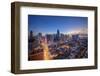 Philippines, Manila, Makati Business District, Makati Avenue and City Skyline-Michele Falzone-Framed Photographic Print