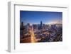 Philippines, Manila, Makati Business District, Makati Avenue and City Skyline-Michele Falzone-Framed Photographic Print