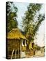 Philippines - Manila - Traditional Bamboo Stilt Houses-null-Stretched Canvas