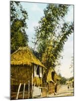 Philippines - Manila - Traditional Bamboo Stilt Houses-null-Mounted Photographic Print
