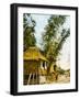 Philippines - Manila - Traditional Bamboo Stilt Houses-null-Framed Photographic Print