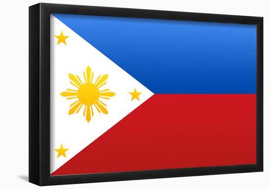 Philippines National Flag Poster Print-null-Framed Poster