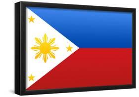 Philippines National Flag Poster Print-null-Framed Poster