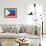 Philippines National Flag-null-Framed Art Print displayed on a wall