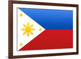 Philippines National Flag-null-Framed Art Print